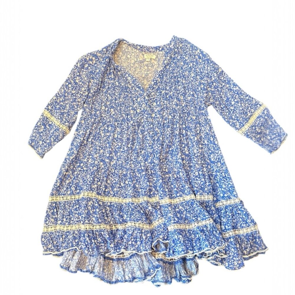 Sunday Saint Tropez blue dress (S)